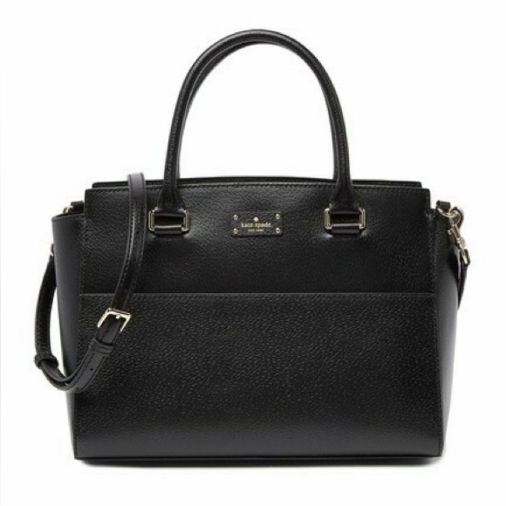 Kate Spade New York Grove Street Black Leather Shoulder Bag